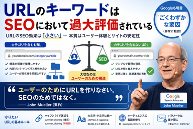URL構成のベストプラクティス：カテゴリを含めるべきか否か 