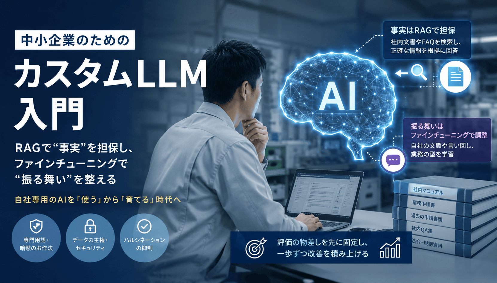 中国電力とNTTドコモビジネスの国産LLM活用 ── カスタムLLM構築の鉄則を中小企業目線で読み解く